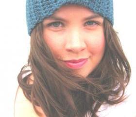 Turban Headband Knotted in Antique Teal